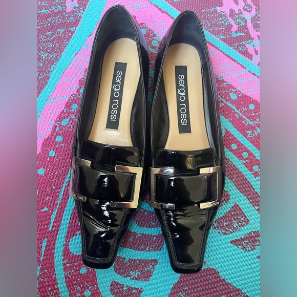 Sergio Rossi Patent leather loafers - Picture 2 of 6